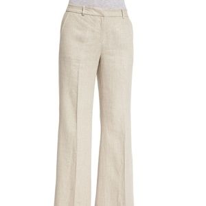 Michael Kors Wide Leg Linen Pants